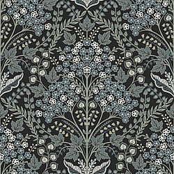 Galerie Wallcoverings Product Code TJ40000 - Mulberry Tree Wallpaper Collection - Black Colours - Winkworth Design