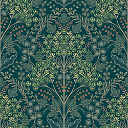 Galerie Wallcoverings Product Code TJ40004 - Mulberry Tree Wallpaper Collection - Green Colours - Winkworth Design