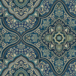 Galerie Wallcoverings Product Code TJ41212 - Mulberry Tree Wallpaper Collection - Blue Colours - Cambridge Design