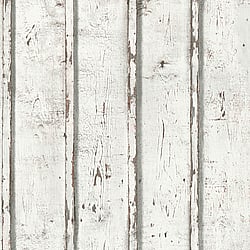 Galerie Wallcoverings Product Code WW22233 - Woods And Wicker Wallpaper Collection - Cream Grey White Colours - Dual Stripe Wood Effect Motif Design