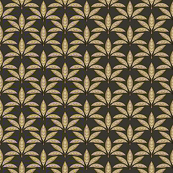 Galerie Wallcoverings Product Code 18515 - Into The Wild Wallpaper Collection - Black Gold Colours -  