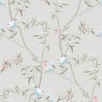 Galerie Wallcoverings Product Code 1900-2 - Spring Blossom Wallpaper Collection - Grey Colours -  
