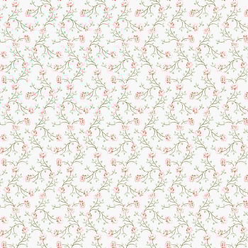 Galerie Wallcoverings Product Code 1905-5 - Spring Blossom Wallpaper Collection - Pink Green White Colours -  