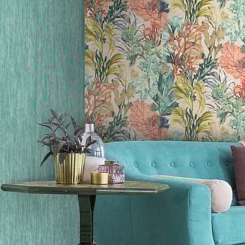 Galerie Wallcoverings Product Code 26723 - Tropical Wallpaper Collection - Blue Banana Colours -  