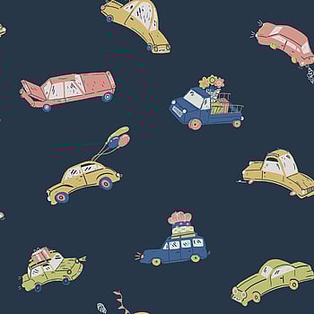 Galerie Wallcoverings Product Code 29014 - Resan Wallpaper Collection - Dark blue Colours -  