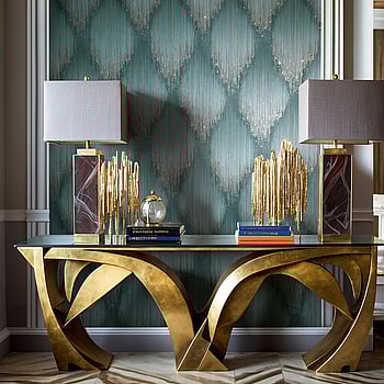 Galerie Wallcoverings Product Code 35888 - Fashion Icon Wallpaper Collection - Green Colours -  