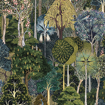 Galerie Wallcoverings Product Code 47650 - Heritage Wallpaper Collection - green Colours -  