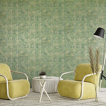 Galerie Wallcoverings Product Code 65348 - Pepper Wallpaper Collection - Spirulina Colours -  