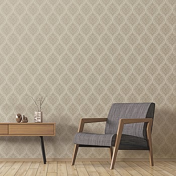 Galerie Wallcoverings Product Code 7003 - Emporium Wallpaper Collection - Cream Gold Colours -  