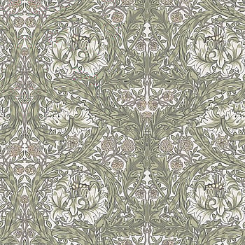 Galerie Wallcoverings Product Code 82023 - Hidden Treasures Wallpaper Collection - Green Colours -  
