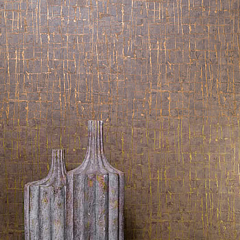 Galerie Wallcoverings Product Code 91980 - Energy Wallpaper Collection - Brown, Gold Colours -  