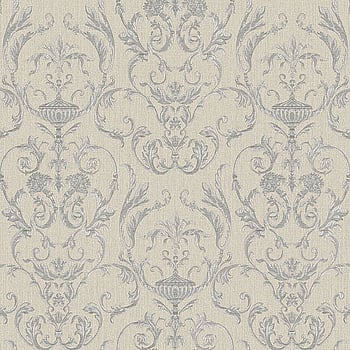 Galerie Wallcoverings Product Code 95507 - Ornamenta 2 Wallpaper Collection - Silver Grey Colours -  