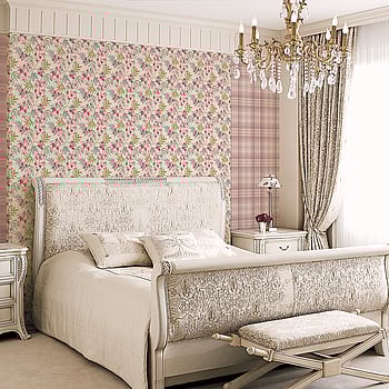 Galerie Wallcoverings Product Code AF37724 - Abby Rose 4 Wallpaper Collection - Taupe Pink Plum Colours -  