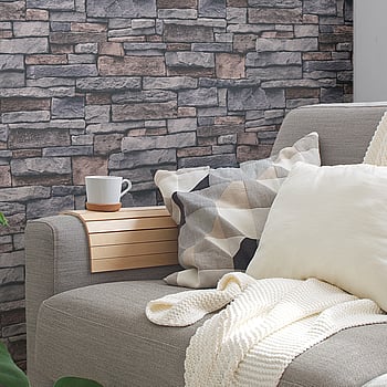 Galerie Wallcoverings Product Code BB51132 - Bricks And More Wallpaper Collection - Beige Cream Grey Colours -  