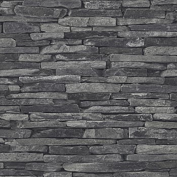 Galerie Wallcoverings Product Code BB51146 - Bricks And More Wallpaper Collection - Grey Black Colours -  