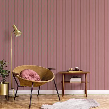 Galerie Wallcoverings Product Code CM27054 - Botanica Wallpaper Collection - Red Colours -  