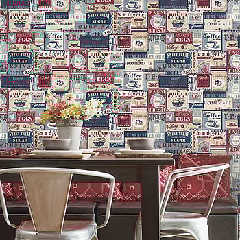 Galerie Wallcoverings Product Code G12299 - Kitchen Recipes Wallpaper Collection -   