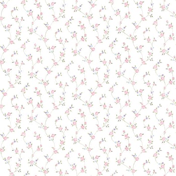Galerie Wallcoverings Product Code G23285 - Country Cottage Wallpaper Collection - Pink Lilac Blue Green Colours -  