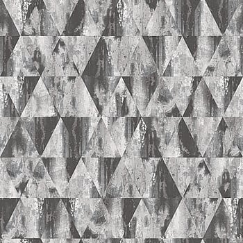 Galerie Wallcoverings Product Code G45334 - Grunge Wallpaper Collection - Grey Silver Black Colours -  