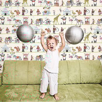 Galerie Wallcoverings Product Code G56545 - Just 4 Kids 2 Wallpaper Collection - Multicoloured Red Yellow Green Blue Pink Colours -  