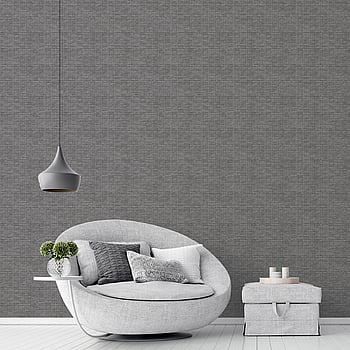 Galerie Wallcoverings Product Code G56631 - Texstyle Wallpaper Collection - Black Silver Colours -  