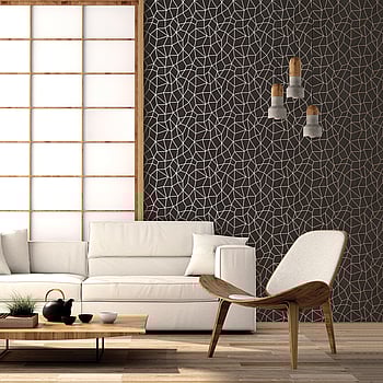 Galerie Wallcoverings Product Code G67694 - Special FX 2 Wallpaper Collection - Black Silver Colours -  