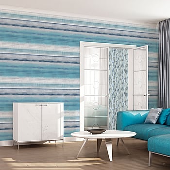Galerie Wallcoverings Product Code G78267 - Atmosphere Wallpaper Collection - Turquoise Colours -  