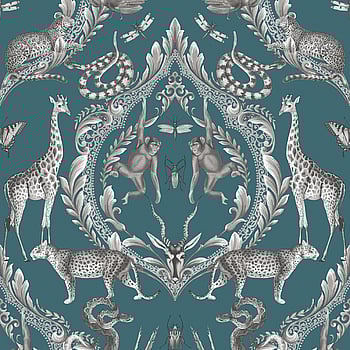 Galerie Wallcoverings Product Code G78313 - Bazaar Wallpaper Collection - Teal Colours -  