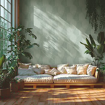 Galerie Wallcoverings Product Code HZ62077 - Horizon Wallpaper Collection - Green Metallic Colours -  