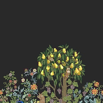 Galerie Wallcoverings Product Code TJ41700M - Mulberry Tree Wallpaper Collection - Black Colours -  