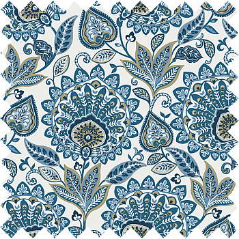 Galerie Wallcoverings Product Code TJ42402F - Mulberry Tree Wallpaper Collection - Blue Colours -  