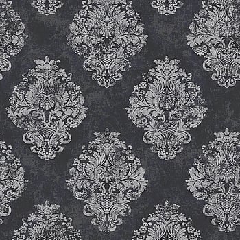 Galerie Wallcoverings Product Code W78227 - Metallic Fx Wallpaper Collection - Black Silver Colours -  